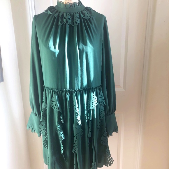 Chloe Laser Cut Dress - Picture 1 of 7